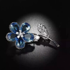 VQ Copper Flower Brooch